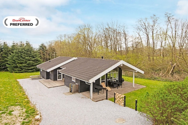Licht vakantiehuis met sauna & whirlpool op 300m van zee in Mommark - thumbnail 1