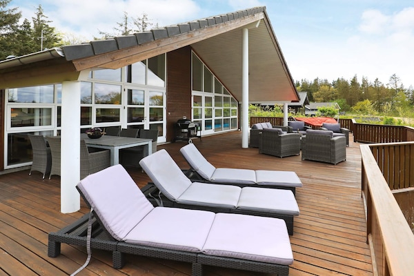 Op 500 m van zee: Vakantiehuis in Skals met privézwembad en sauna - thumbnail 2