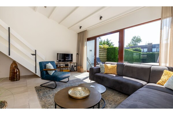 Lepelblad 42: Modern vakantiehuis met haard, 500m van strand Nieuwvliet-Bad - thumbnail 6