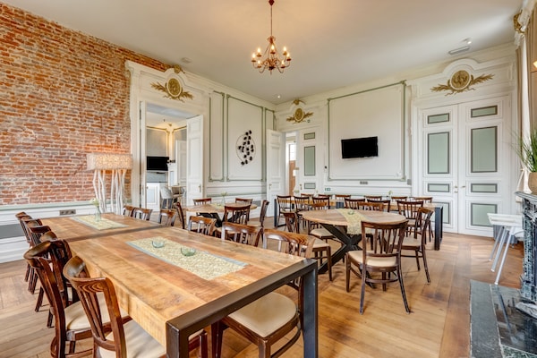 Sprookjesachtig kasteel voor 40 personen in de bossen bij Gesves - thumbnail 5