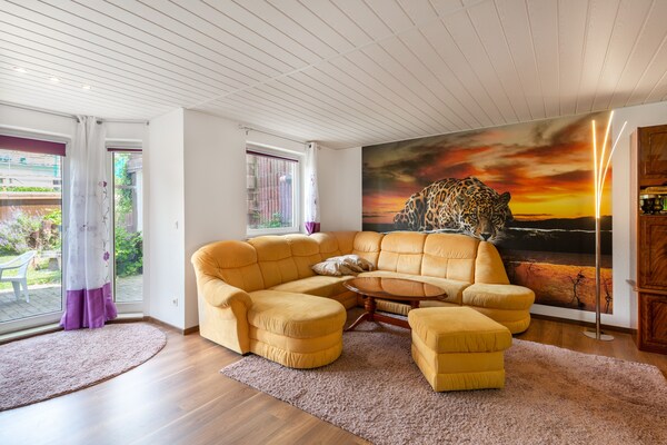 Rustiek appartement met zwembad en tuin op 8 km van Dresden centrum - thumbnail 2