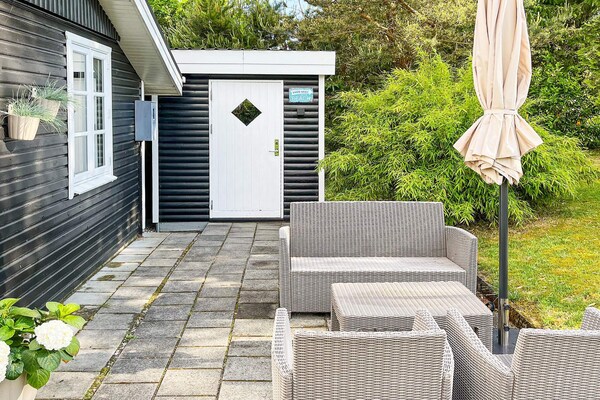 Vrijstaand vakantiehuis bij Hadsund met whirlpool, sauna en tuin op 400m van zee - thumbnail 3