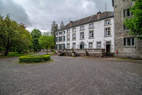 Appartement in 16e-eeuws kasteel aan de Amblève, 1,3 km van Aywaille - thumbnail 4