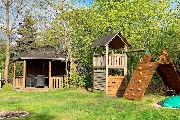 Op 600 m van zee: Ruim vakantiehuis met sauna en whirlpool in Gilleleje - thumbnail 3