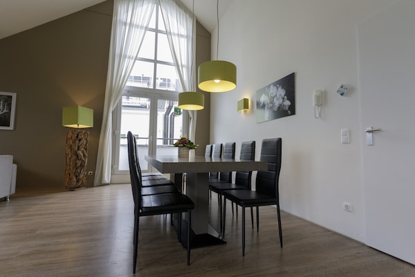 Penthouse voor 10 personen met privé-sauna en jacuzzi in Heimbach, Eifel - thumbnail 4