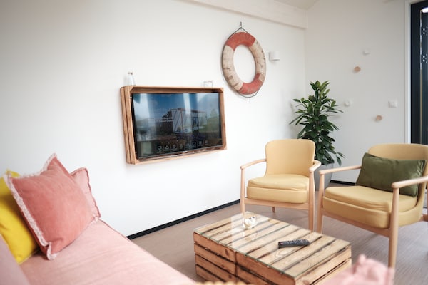 Moderne lodge op 500m van strand, hondvriendelijk vakantiepark - thumbnail 5