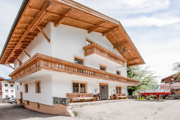 Ruim 4-slaapkamerappartement op werkende boerderij bij Zillertal Arena - thumbnail 3