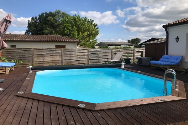 2-persoons vakantiewoning met privézwembad in Saint-Médard de Guizières - thumbnail 2
