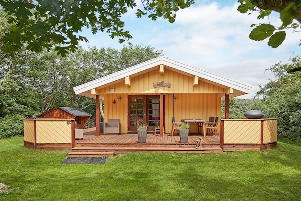 Op 300 m van zee: Gezellig vakantiehuis in Hurup Thy - thumbnail 1