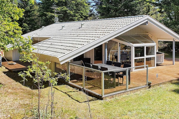 Vrijstaand vakantiehuis met sauna en whirlpool op 2,5 km van zee in Saltum - thumbnail 5