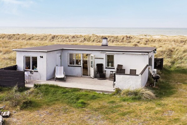 Aan zee: Traditioneel vakantiehuis met sauna in Fjerritslev - thumbnail 2