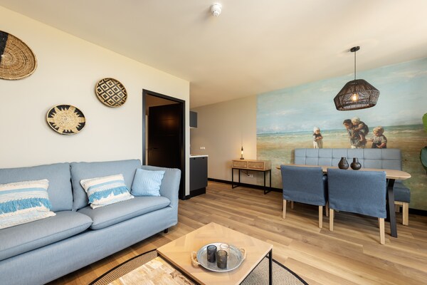 Stijlvol appartement aan zee met balkon in Egmond aan Zee - thumbnail 2