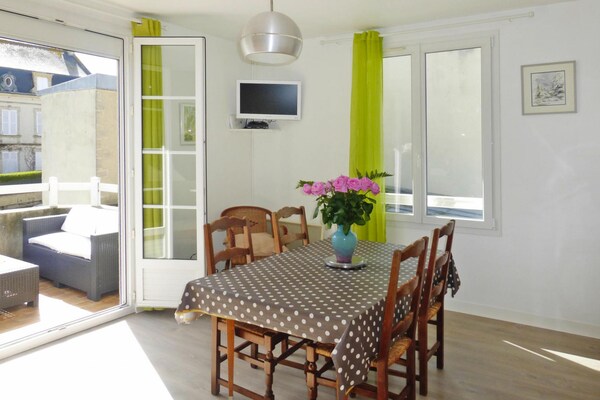 Strandappartement met dakterras direct aan de boulevard van Arromanches - thumbnail 3