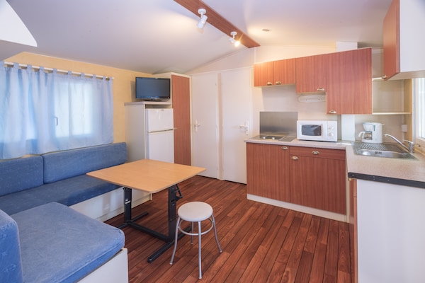 Comfortabel chalet voor 5 personen in Blanes op Camping Solmar - thumbnail 3