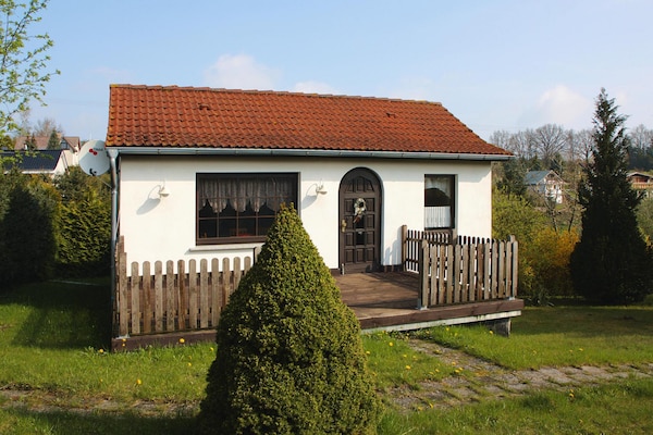 Vrijstaand vakantiehuis bij Dolgen am See, 600m van het meer - thumbnail 1