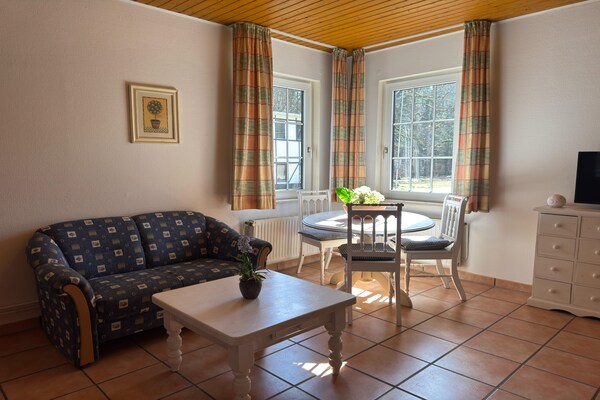 Knus appartement bij de Heidesee in Faßberg met zwembad en sauna - thumbnail 5