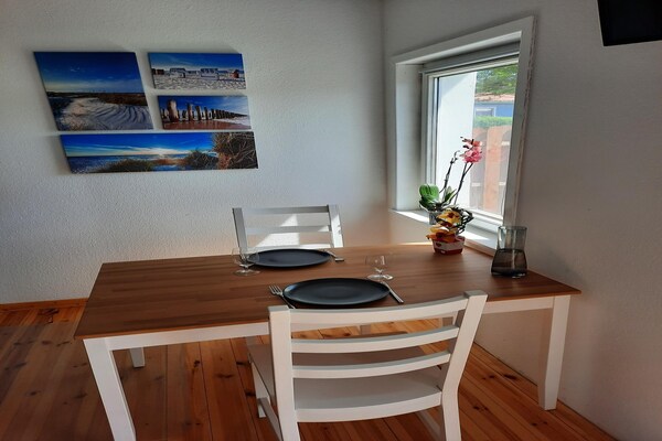 Op 300 m van het meer: Knus appartement voor 2 personen in Mirow - thumbnail 6
