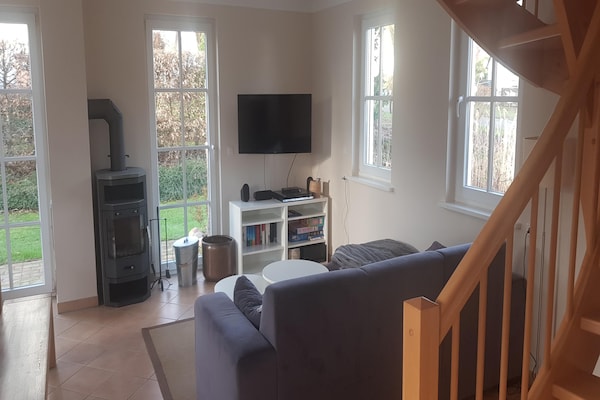 Op 300 m van zee: Sfeervol vakantiehuis in Wohlenberg - thumbnail 4