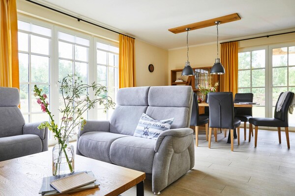 Rieten droom aan de lagune: luxe vakantiehuis voor 8 personen in Fuhlendorf - thumbnail 5