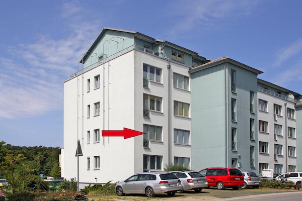 Op 350 m van zee: Gezellig appartement in Zinnowitz - thumbnail 2
