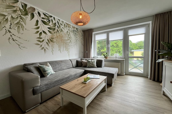 Op 350 m van zee: Gezellig appartement in Zinnowitz - thumbnail 3
