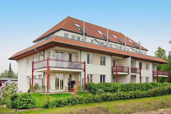 Licht appartement op 180 meter van het strand in Nienhagen - thumbnail 1