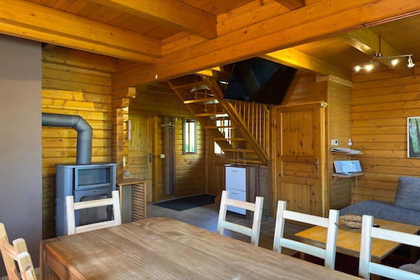 Sfeervol vakantiehuis Blockhaus I in Bad Sachsa voor 8 personen - thumbnail 3