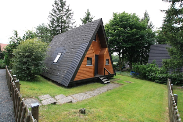 Aan het meer: Rustgevend vakantiehuis in Clausthal-Zellerfeld · 5 pers. - thumbnail 1