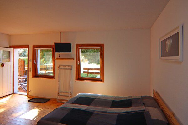 Op 300 m van het meer: Knus appartement Relax DZ Ap5 in Mirow - thumbnail 6
