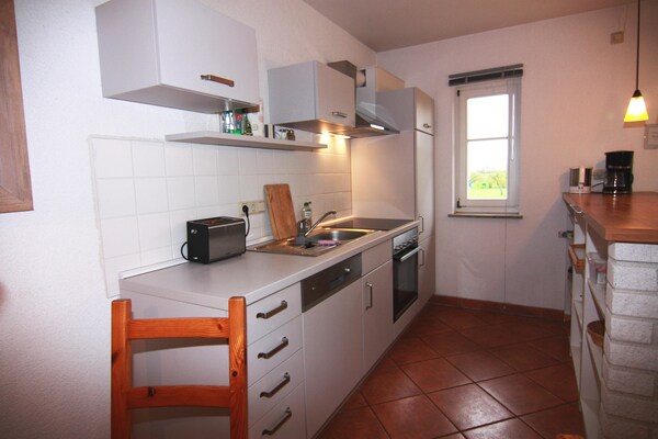 Gezellig appartement in Lonvitz, dichtbij historische stoomtrein en Putbus - thumbnail 3