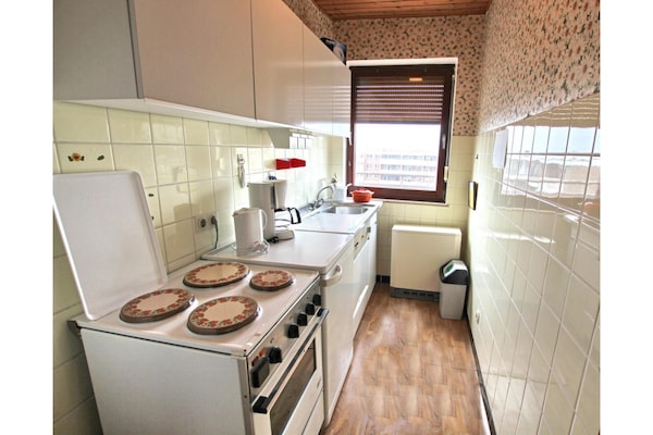 Op 1,0 km van zee: Licht zolderappartement in Dornumersiel - thumbnail 6