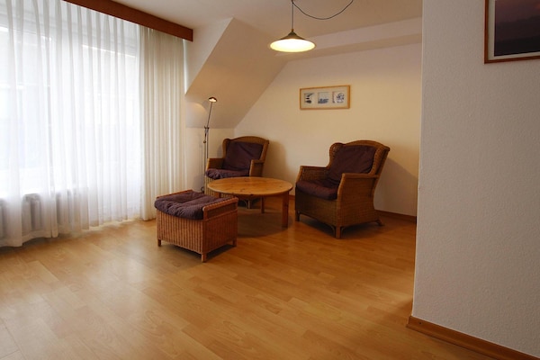 Op 1,0 km van zee: Comfortabel appartement in Westerland voor 5 personen - thumbnail 2