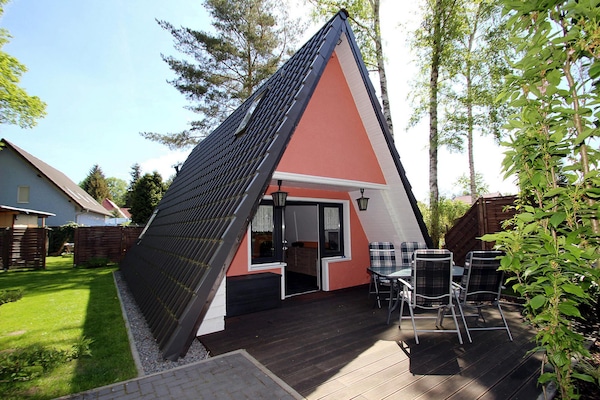 Unser Storchennest 2: Gezellig vakantiehuis bij Berlijn met open haard - thumbnail 1