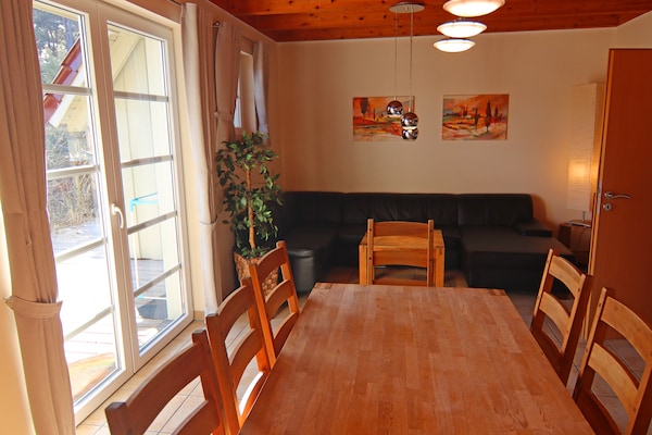 Op 300 m van zee: Ruim appartement voor 8 personen in Trassenheide - thumbnail 5