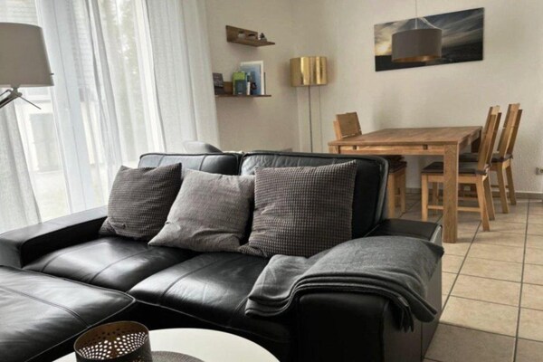 Op 300 m van zee: modern appartement voor 4 personen in Trassenheide - thumbnail 2