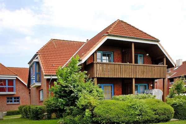 Zonnig appartement met strandstoel op 80 meter van zee in Lemkenhafen - thumbnail 4
