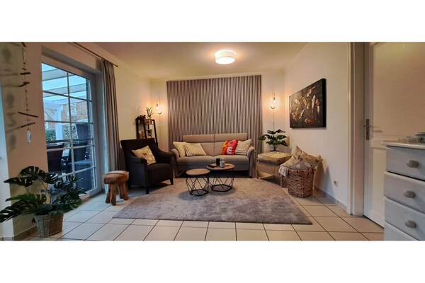 Gelijkvloers comfortappartement op 300 meter van het strand in Friedrichskoog - thumbnail 2