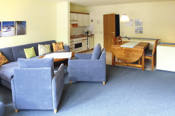 Licht appartement voor 4 op vakantiepark bij strand Duhnen - thumbnail 6