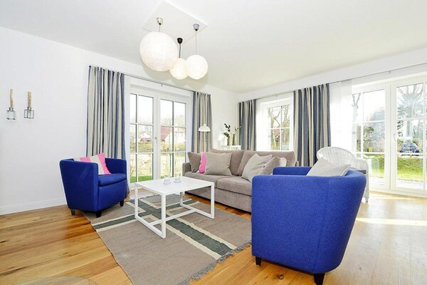 Luxe appartement aan de golfbaan, 400m van het strand in Wyk auf Föhr - thumbnail 2
