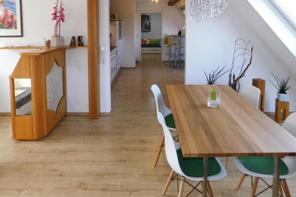 Ruim modern appartement aan de golfbaan bij het meer in Veringendorf - thumbnail 5