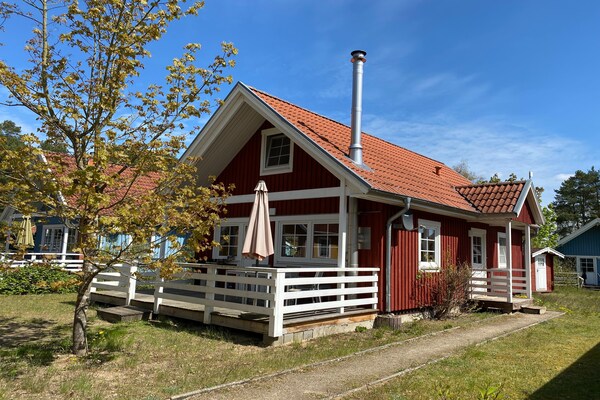 Scandinavisch vakantiehuis met sauna, 100m van het meer bij Müritz - thumbnail 2
