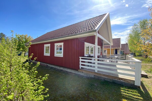 Scandinavisch vakantiehuis met sauna, 100m van het meer bij Müritz - thumbnail 4