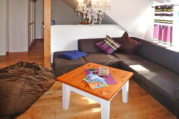 Landelijk appartement nabij Süderschwei, 6 km van strand en meer - thumbnail 2