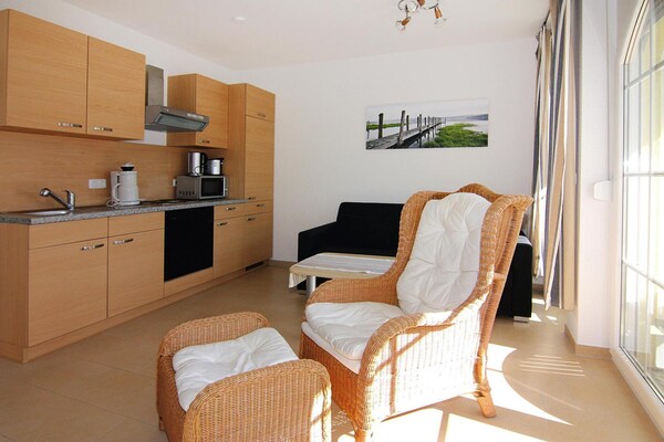 Knus appartement in centrum Graal-Müritz, 850m van Oostzeestrand - thumbnail 6