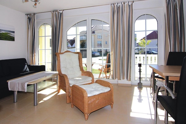 Knus appartement in centrum Graal-Müritz, 850m van Oostzeestrand - thumbnail 3