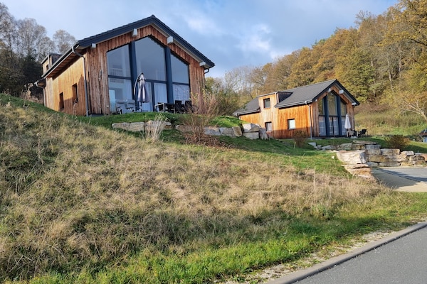 Bungalow met dagelijkse thermaalbad-toegang in Obernsees - thumbnail 1