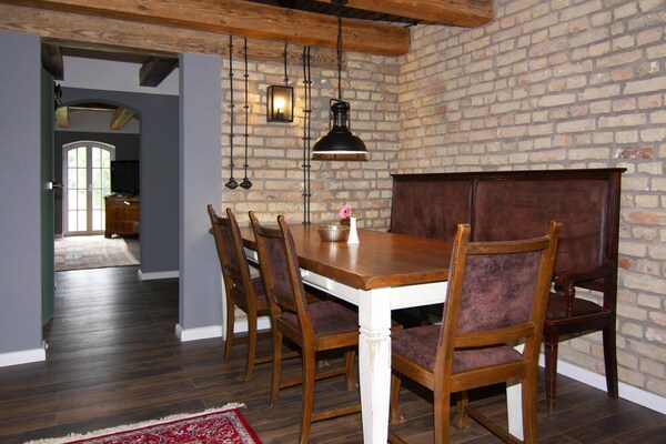 Villa Birgit: Luxe vakantiehuis voor 8 personen op golfresort bij Schwerin - thumbnail 3