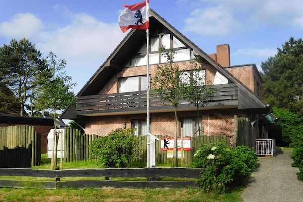 Licht appartement in Alt-Westerland, vlakbij zee en golfbaan - thumbnail 1