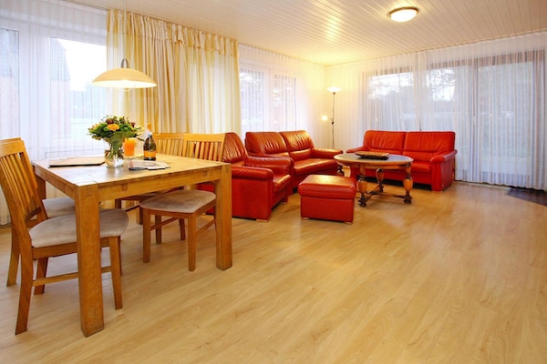 Licht appartement in Alt-Westerland, vlakbij zee en golfbaan - thumbnail 5