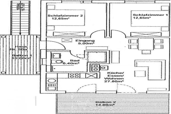 Luxe appartement met waterbed, wellness en zicht op jachthaven in Olpenitz - thumbnail 2